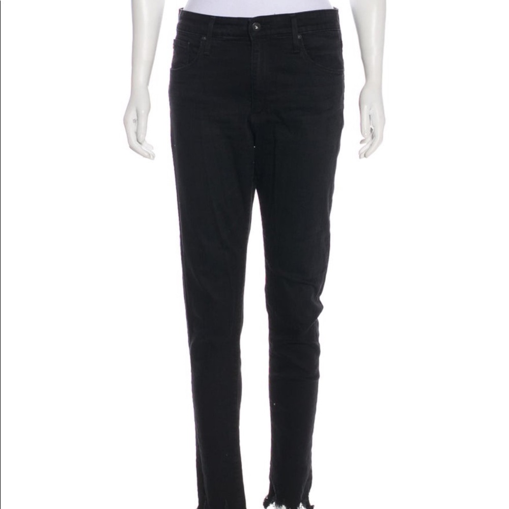AG black skinny jeans